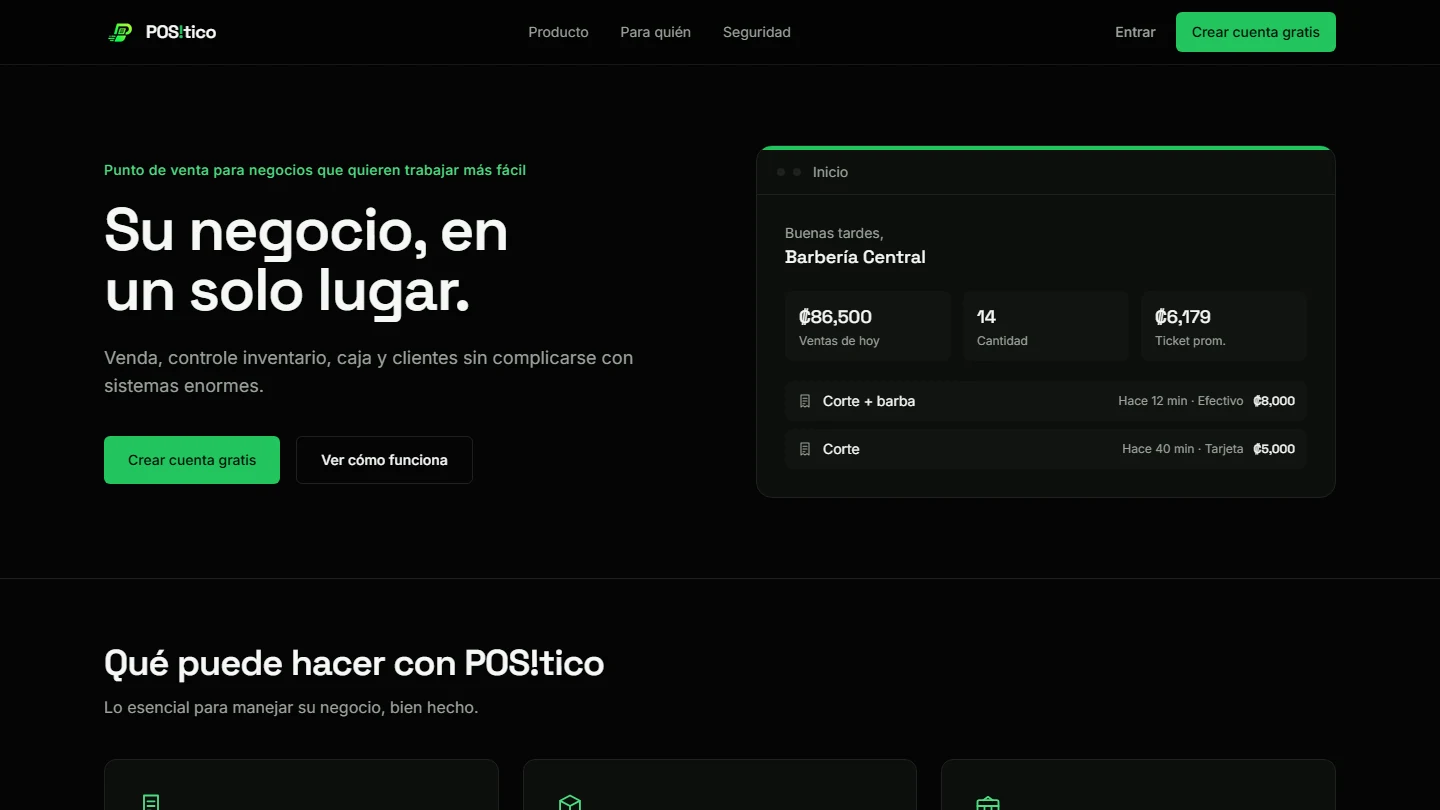 Portada de positico.app